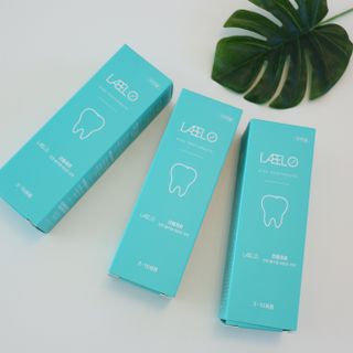 치과에서 쓰는 치약 _ 라벨제로 저불소 꼬마, 키즈, 유아, 베이비, 주니어 안전한 어린이치약 — 5점을 준 리뷰어가 2022년 11월 올린 사용 사진