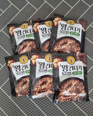 한성기업 무볼레 왕건더기 볶음밥 갈릭스테이크 — 5점을 준 리뷰어가 2021년 10월 올린 사용 사진