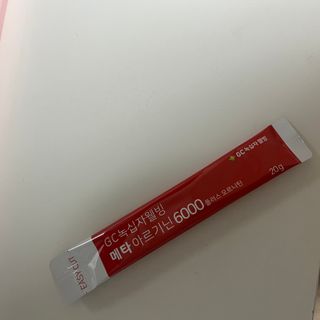 메타아르기닌 GC녹십자웰빙 메타 아르기닌 6000 플러스 오르니틴 — 5점을 준 리뷰어가 2022년 9월 올린 사용 사진