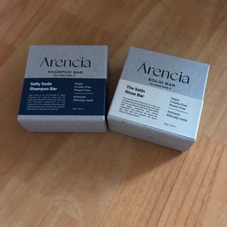 Arencia 아렌시아 솔티소다 샴푸바, 더 새틴 린스바 세트 — 4점을 준 리뷰어가 2021년 6월 올린 사용 사진