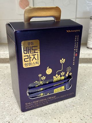 광동생활건강 프리 [광동] 배도라지 쌍화스틱 10mL x 100포 — 5점을 준 리뷰어가 2025년 3월 올린 사용 사진