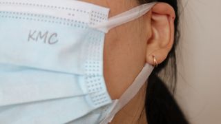 건강누리인터내셔날 (마스크 특집) 7DAYS 컬러마스크 (컬러7매)+ KMC 프리미엄 덴탈마스크(50매) — 5점을 준 리뷰어가 2022년 7월 올린 사용 사진