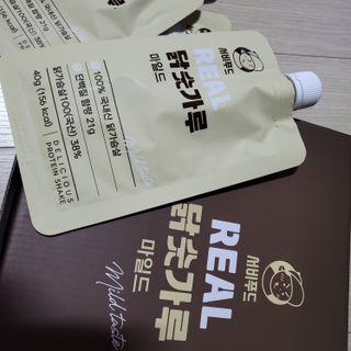 서비푸드 리얼 닭숫가루 마일드 1SET 10개입 — 2점을 준 리뷰어가 2022년 1월 올린 사용 사진