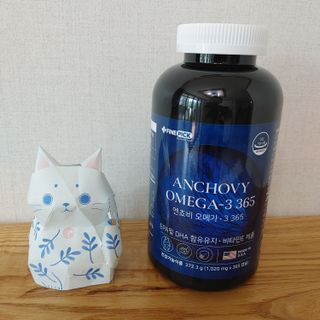 서울약사신협 Finepick_오메가365_1020mg x 365캡슐 — 4점을 준 리뷰어가 2021년 4월 올린 사용 사진