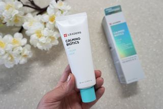 리더스코스메틱 리더스 카밍 바이오틱스 크림 마스크 — 4.5점을 준 리뷰어가 2021년 3월 올린 사용 사진