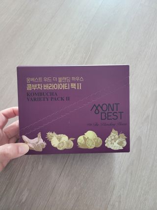 [몽베스트] 위드 더 블랜딩 하우스 콤부차 _ 버라이어티팩II — 5점을 준 리뷰어가 2024년 3월 올린 사용 사진