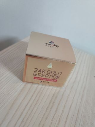 아이앤립 / EYENLIP 아이앤립 24K 골드 N 펩타이드 앰플 크림 — 5점을 준 리뷰어가 2021년 5월 올린 사용 사진