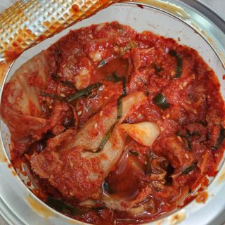 셰프애찬 알배기 겉절이 김치 1kg — 5점을 준 리뷰어가 2022년 10월 올린 사용 사진