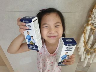 키즈텐플러스 연세 키즈텐 플러스 1개월 — 5점을 준 리뷰어가 2021년 4월 올린 사용 사진