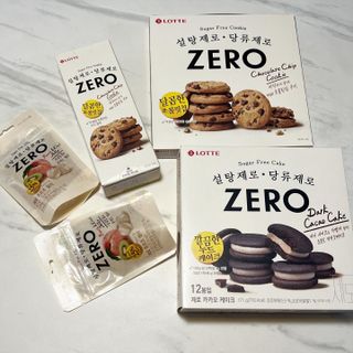 ZERO (초콜릿 칩 쿠키, 카카오 케이크, 후르츠 젤리, 아이스 콜라, 아이스 초코바) — 4.5점을 준 리뷰어가 2022년 6월 올린 사용 사진