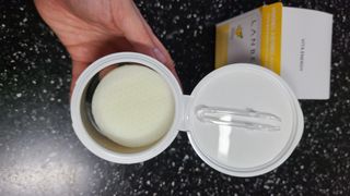 랑벨 비타 에너지 잡티 앰플 패드 65매 (투명하고 밝은 얼굴 광채패드) — 4점을 준 리뷰어가 2022년 5월 올린 사용 사진