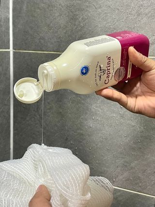 카프리나 프레쉬 산양밀크 어메이징 바디워시 500ml (오리지널향) — 5점을 준 리뷰어가 2023년 5월 올린 사용 사진