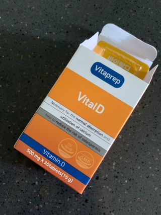 뉴트리션팩토리 비타프렙 바이탈디 비타민D 500mg — 5점을 준 리뷰어가 2021년 7월 올린 사용 사진