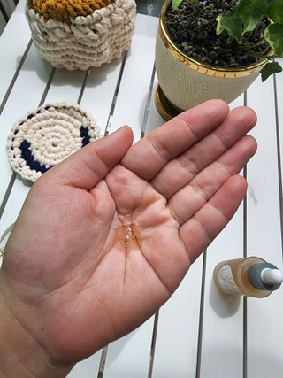 베지톨로지 비니페린 브라이트닝 앰플 — 5점을 준 리뷰어가 2022년 7월 올린 사용 사진