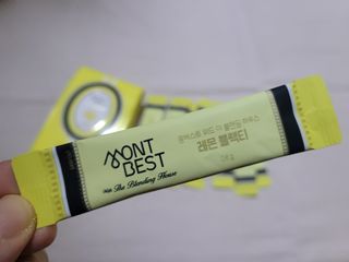 몽베스트 위드더 블랜딩 하우스 _레몬 블랙티 — 5점을 준 리뷰어가 2023년 1월 올린 사용 사진