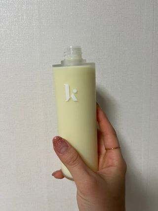 키노닉스 포텐틸라 카밍 크림 토너 — 5점을 준 리뷰어가 2022년 2월 올린 사용 사진