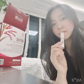 하루 1포로 콜레스테롤, 유산균, 고역가 소화효소까지 한번에 섭취! 다온바이오 홍자임 1개월분(30포) — 4점을 준 리뷰어가 2022년 12월 올린 사용 사진