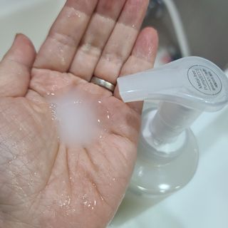 소담스퀘어 상암 네쉬 소이 바이옴 스칼프 밸런싱 샴푸 — 5점을 준 리뷰어가 2022년 11월 올린 사용 사진
