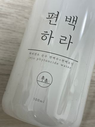 편백하라 피톤치드 편백수 탈취제 500ML — 5점을 준 리뷰어가 2022년 10월 올린 사용 사진