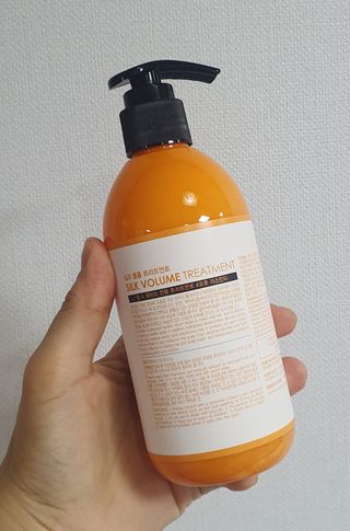 썸헤어 / SUMHAIR 썸헤어 실크 볼륨 샴푸+트리트먼트 프룻자스민티 — 5점을 준 리뷰어가 2021년 6월 올린 사용 사진