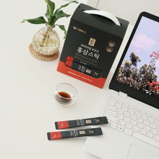 [푸름웰니스] 프리미엄 6년근 홍삼스틱 3mg x 100포 — 5점을 준 리뷰어가 2022년 3월 올린 사용 사진