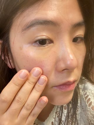 아이앤립 / EYENLIP 아이앤립 연어오일 리바이탈라이징 토너+앰플+크림 3종 세트 — 5점을 준 리뷰어가 2021년 6월 올린 사용 사진