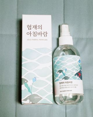 르플랑 한소쿠리초록영귤, 섭지에 유채피우다, 비자림의 아침이슬, 동백길 걷다, 협재의 아침바람 200ml 5종 중 택1 — 5점을 준 리뷰어가 2021년 7월 올린 사용 사진