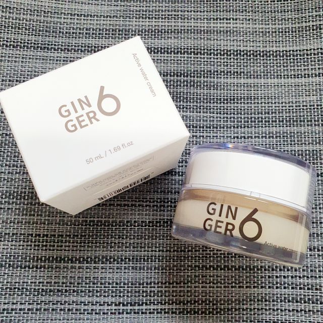 GINGER6 액티브 워터 크림 리뷰 사진