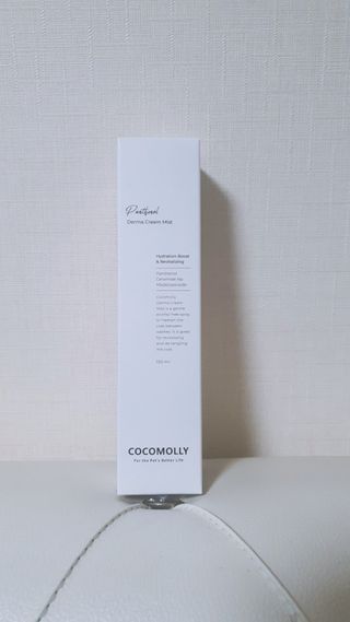 Goodbye 정전기, 코코몰리 판테놀 더마 크림 미스트 — 5점을 준 리뷰어가 2021년 1월 올린 사용 사진