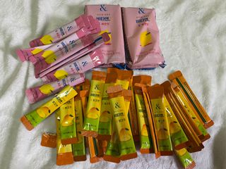 비타앤C 레몬맛, 망고맛 — 5점을 준 리뷰어가 2021년 4월 올린 사용 사진