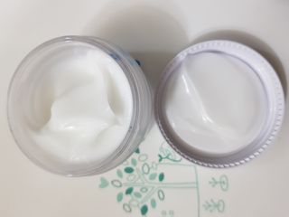 플레라디 에델바이스 인리치드 머랭 크림 — 4점을 준 리뷰어가 2021년 7월 올린 사용 사진