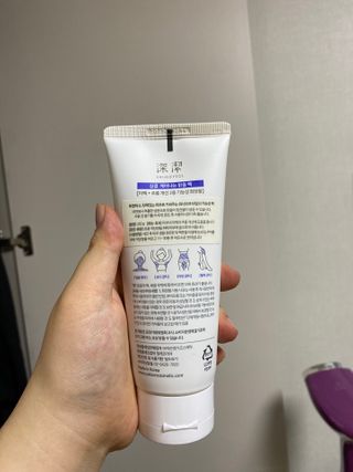 약손명가코스메틱 심결 깨어나는 맑음 팩 — 4점을 준 리뷰어가 2021년 1월 올린 사용 사진