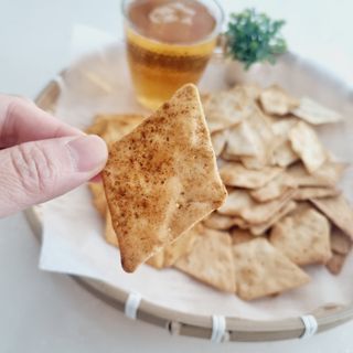 [맷죠프로젝트] 맷죠칩 170g 3종(씨솔티드,시나몬슈가,하리사) — 5점을 준 리뷰어가 2023년 2월 올린 사용 사진