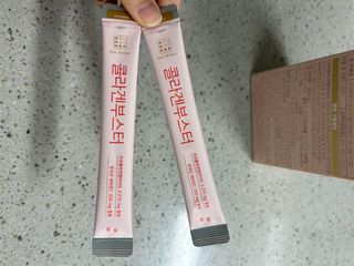 더리틀스 콜라겐부스터 — 5점을 준 리뷰어가 2022년 12월 올린 사용 사진