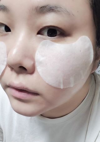 씨드렛 큐컴버 수딩 토너 패드 — 5점을 준 리뷰어가 2023년 1월 올린 사용 사진