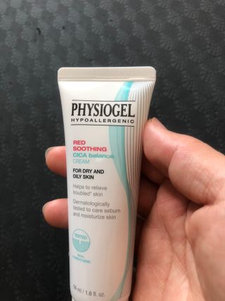 피지오겔 레드수딩 시카밸런스 크림 50ml — 5점을 준 리뷰어가 2022년 4월 올린 사용 사진