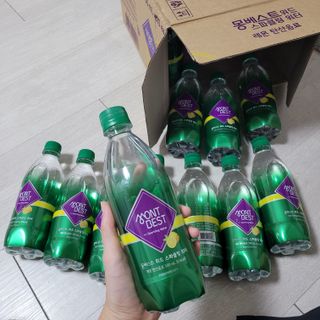 몽베스트 Montbest with Sparkling water Lemon OR Lime 20병(랜덤) — 5점을 준 리뷰어가 2022년 9월 올린 사용 사진