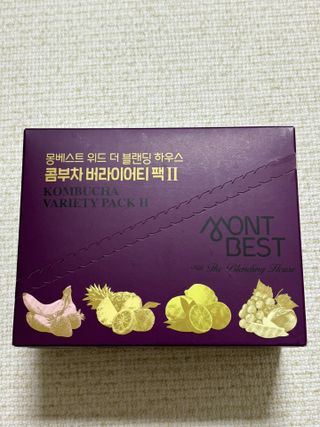 [몽베스트] 위드 더 블랜딩 하우스 콤부차 _ 버라이어티팩II — 5점을 준 리뷰어가 2024년 3월 올린 사용 사진