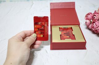 프리마인 귀족의 콜라겐, 92배 흡수율. 럭셔리 프리미엄 셀라브 콜라겐필름 30매 — 5점을 준 리뷰어가 2021년 9월 올린 사용 사진