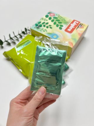 [레제르] 아로마 수액패치 발패치 30매입 -라벤더향/유칼립투스향/대나무향 — 4.5점을 준 리뷰어가 2022년 5월 올린 사용 사진