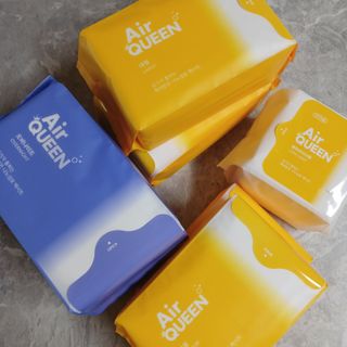 에어퀸 뉴브레스 유기농 생리대 4종 (팬티라이너 20P + 중형 10P + 대형 10P + 오버나이트 8P)_체험단 — 5점을 준 리뷰어가 2024년 5월 올린 사용 사진