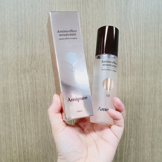 아미퓨어 아미노이펙트 세럼미스트 피부에 착 붙는 고보습 수분충전 간편 휴대 안개분사 속건조를 위한 꿀템 — 5점을 준 리뷰어가 2021년 7월 올린 사용 사진