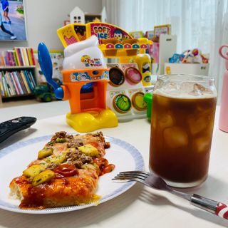 브라잇벨리 비건피자 [노밋피자알로하 & 노밋피자포테이토] 2가지맛 — 3점을 준 리뷰어가 2022년 7월 올린 사용 사진