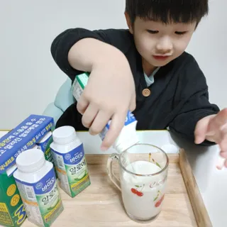 LIVE 매일바이오 알로에 드링킹 요거트 — 5점을 준 리뷰어가 2022년 4월 올린 사용 사진