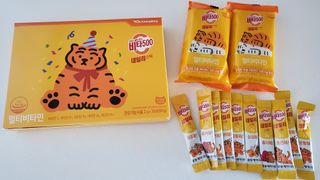 광동생활건강 [광동] 비타 500 데일리 스틱 VB, VC를 함유한 멀티비타민 30포+30포 — 5점을 준 리뷰어가 2022년 10월 올린 사용 사진