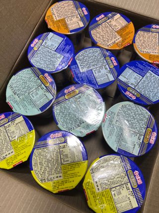 NISSIN 닛신 컵누들  4종 - 씨푸드오리지날, 씨푸드 스파이시, 씨푸드 커리, 씨푸드 XO소스 — 5점을 준 리뷰어가 2022년 4월 올린 사용 사진