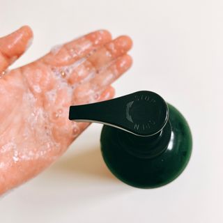 띵코 허브 샴푸, 트리트먼트, 바디워시 3종 — 5점을 준 리뷰어가 2022년 2월 올린 사용 사진