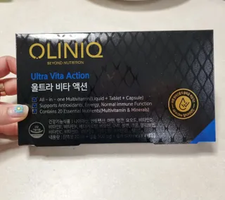 올리닉 울트라비타액션 — 5점을 준 리뷰어가 2021년 8월 올린 사용 사진