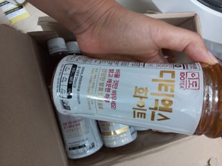 이도 발효한차 디티엑스 화이트 500ml 20병 — 5점을 준 리뷰어가 2021년 8월 올린 사용 사진