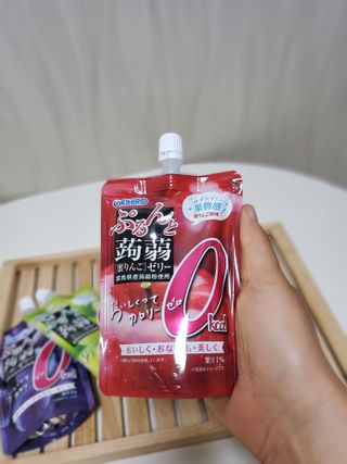 ORIHIRO 오리히로 곤약젤리 제로칼로리 130g 4종 4팩(맛별로 1팩씩) — 5점을 준 리뷰어가 2023년 3월 올린 사용 사진